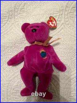 Millenium TY Beanie Baby rare with errors misspelled mint condition