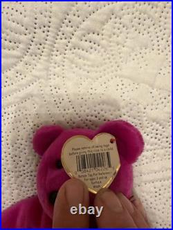 Millenium TY Beanie Baby rare with errors misspelled mint condition