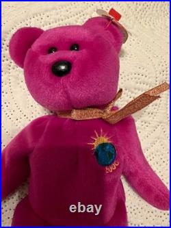 Millenium TY Beanie Baby rare with errors misspelled mint condition