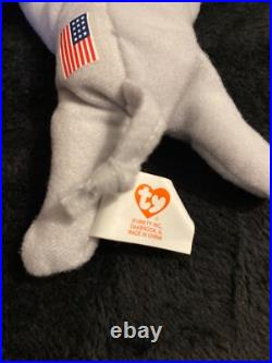 Mini Ty Beanie Baby RARE Vintage (1999) Peanut The Elephant Mint Condition