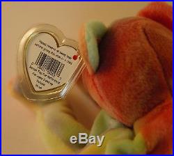 Mint Condition, Rare Peace TY Beanie Baby with Typing Errors