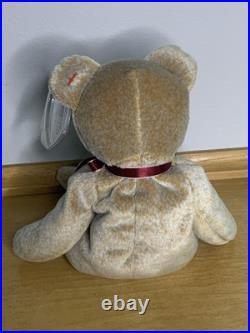Mint Rare 1999 Signature Bear Ty Beanie Baby Multiple Errors Pellets