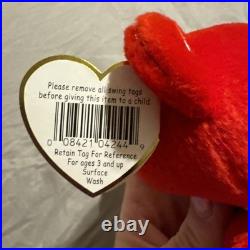 Mint Very Rare TY Beanie Baby Osito All Errors, Mexican Beanie Bear