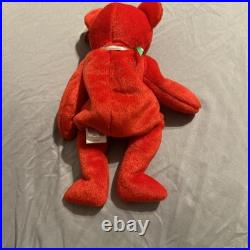 Mint Very Rare TY Beanie Baby Osito All Errors, Mexican Beanie Bear