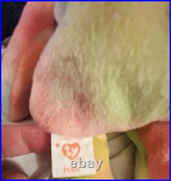 Missing The Tag Rare Edition of Peace The Beanie Bear 1996 Ty Beanie