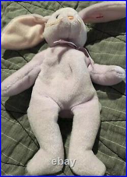 NEW Beanie Babies Floppity 1996 ERRORS Rare Baby Ty ORIGINAL OWNER Retired Bear