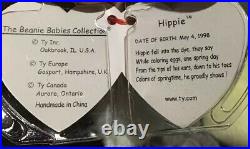 NEW Beanie Babies Hippie ERRORS 1998 1999 Ty Rare ORIGINAL OWNER Baby Bear Vtg