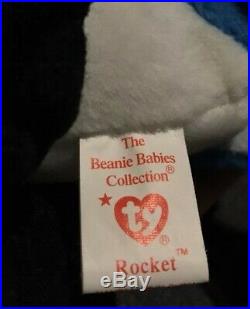 NEW Beanie Babies Rocket ERRORS 1997 1998 RARE Baby ORIGINAL OWNER