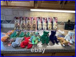 NEW McDonald's TY Beanie Babies (16 pieces)+10 Ty OTHERS RARE + TAG ERRORS