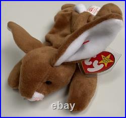 NEW RARE 1995 TY Beanie Babies Ears Rabbit Bunny MWMT 2 ERRORS on Tag