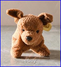 NEW RARE RETIRED VINTAGE TY Beanie Babies TUFFY with ERRORS