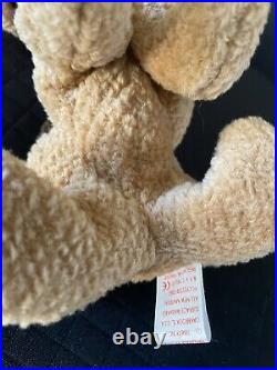 NEW RARE RETIRED VINTAGE TY Beanie Babies TUFFY with ERRORS