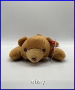 NEW RARE Retired Ty Original Cubbie Bear Beanie Baby 1993