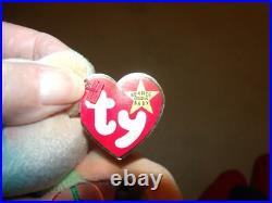 NEW RETIRED RARE 1996 Peace Bear Beanie Babie