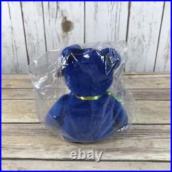 NEW SEALED TY Beanie Babies Clubby Stamped Very RARE Retired 1998 Blue In BAG