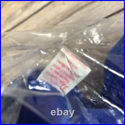 NEW SEALED TY Beanie Babies Clubby Stamped Very RARE Retired 1998 Blue In BAG