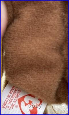 NIB TY Beanie Baby BRITANNIA The Bear Rare McDonald's International Collection