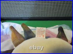 NOS Ty beanie babies claude the crab 1996 Rare