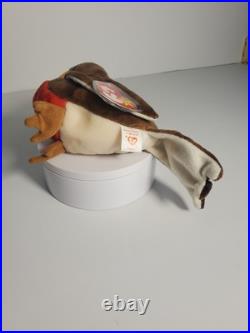 NWT Rare With Errors Beanie Baby ty Official Early The Robin Bird