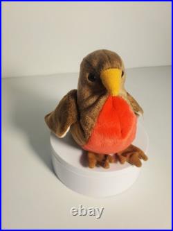NWT Rare With Errors Beanie Baby ty Official Early The Robin Bird