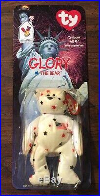 New McDonalds Ty Glory The Bear Extremely Rare Retired with errors