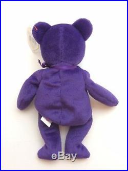 New TY RARE PE PELLETS 1997 PRINCESS DIANA BEANIE BABY MINT CONDITION WITH TAGS