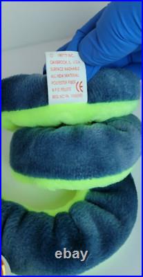 Nwt, Hissy The Snake Beanie Baby, 1997, Retired, Rare