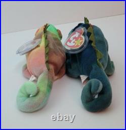 Nwt, Iggy The Iguana Beanie Babies, 1997, Retired, Rare