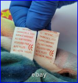 Nwt, Iggy The Iguana Beanie Babies, 1997, Retired, Rare