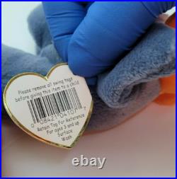 Nwt, Scoop The Pelican Beanie Baby, 7/01/96, Retired, Rare