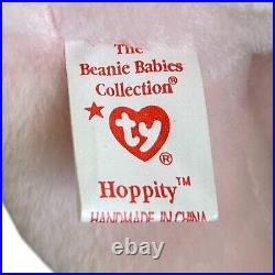 Original 1996 Hoppity Ty Beanie Baby With Tag Errors Excellent Condition Rare