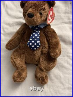 Original Beanie Baby Hero the Bear 1996 Retired Mint Cond with Tags Rare Ty