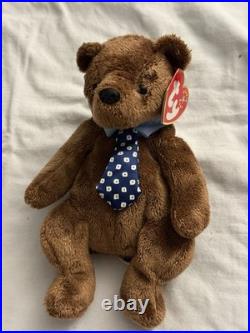 Original Beanie Baby Hero the Bear 1996 Retired Mint Cond with Tags Rare Ty