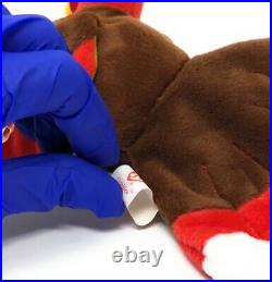 Original Retired TY Beanie Baby Gobbles Turkey 1996 Tags rare witherrors Mint