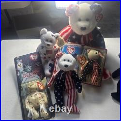 Original TY BEANIE BABIES RETIRED 1999 ULTRA RARE SPANGLE MINT COND. W TAGS