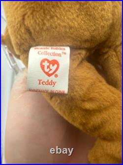 Original Teddy Beanie Baby Style 4050 Retired, Rare, Mint Condition withTags Original Teddy Beanie Baby Style 4050 Retired, Rare, Mint Condition withTags