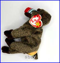 Original Ty Beanie Baby Cheeks The Baboon RETIRED RARE 1999 MINT with TAG ERROR
