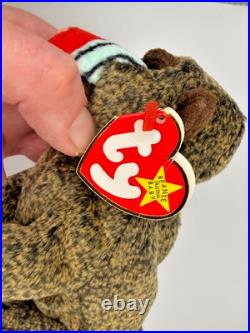 Original Ty Beanie Baby Cheeks The Baboon RETIRED RARE 1999 MINT with TAG ERROR