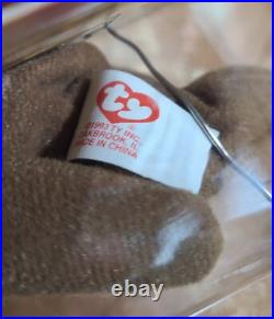PRICE DROP McD's TY Beanie Babies RARE 1999 Britannia The Bear with Errors