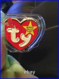 PVC-Peace Beanie Baby with Multiple Errors. (RARE)