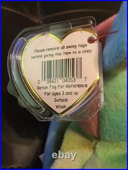 PVC-Peace Beanie Baby with Multiple Errors. (RARE)