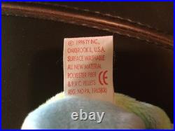 PVC-Peace Beanie Baby with Multiple Errors. (RARE)