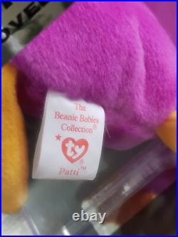 Patti The Platypus Ty Beanie Baby Super Rare Indonesia