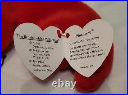 Pinchers, TY Beanie Baby, Vintage, One of the original 9 Beanie Babies, RARE Pinchers, TY Beanie Baby, Vintage, One of the original 9 Beanie Babies, RARE