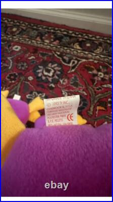 Platti Beanie Baby Lot 5 PVC And 1 PE. Rare Lot Platti Beanie Baby Lot 5 PVC And 1 PE. Rare Lot
