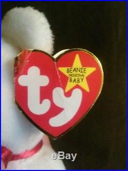 Please Read Rare! Valentino Ty Beanie Baby Misspelled Swing Tag & P. V. C + More
