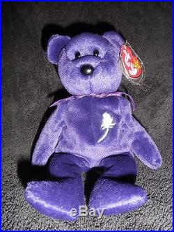 Princess Diana Ty Beanie Baby 1st Edition Perfect Condition Retired 1997 RARE