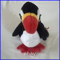 Puffer The Puffin 1997 Ty Beanie Baby with Tag Errors Retired Rare Look