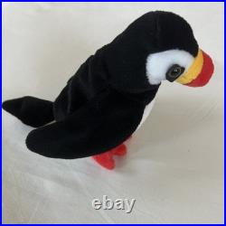 Puffer The Puffin 1997 Ty Beanie Baby with Tag Errors Retired Rare Look