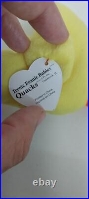 RARE 1993 McDonalds Teenie Beanie Babies Lot Of 10